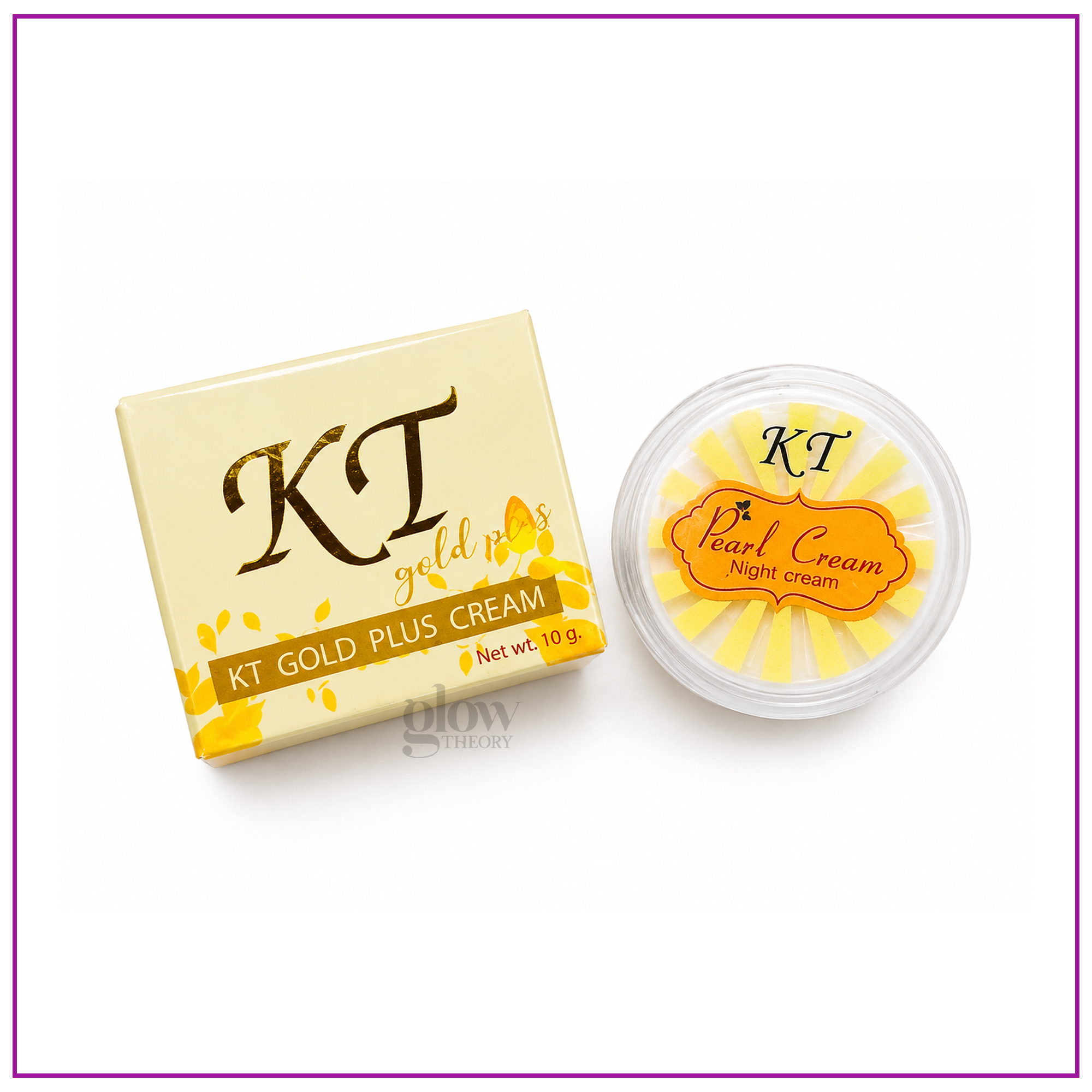 KT Gold Plus Pearl Night Cream 10gm KT Gold Plus Pearl Night Cream 10gm - Image 1