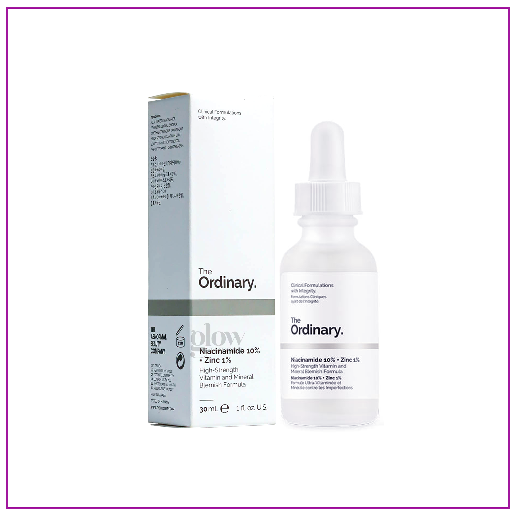 the ordinary niacinamide 10% The Ordinary Niacinamide 10% + Zinc 1% 30ml - Image 1